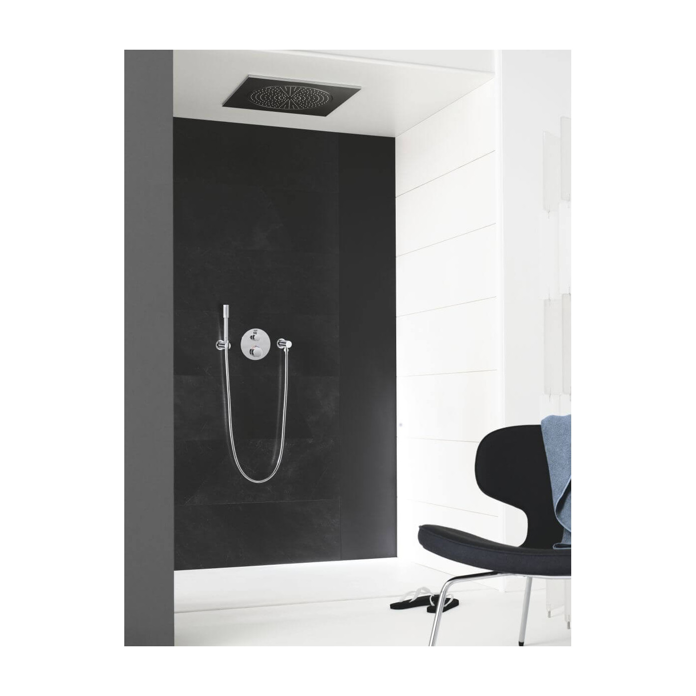 Bateria Prysznicowa Grohtherm Termostatyczna 24076000 Grohe Bateria Prysznicowa Grohtherm Termostatyczna 24076000 Grohe