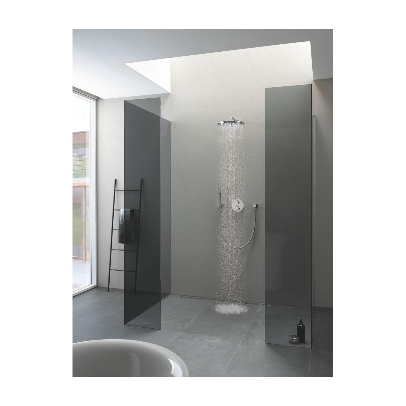 Bateria Prysznicowa Grohtherm Termostatyczna 24076000 Grohe Bateria Prysznicowa Grohtherm Termostatyczna 24076000 Grohe