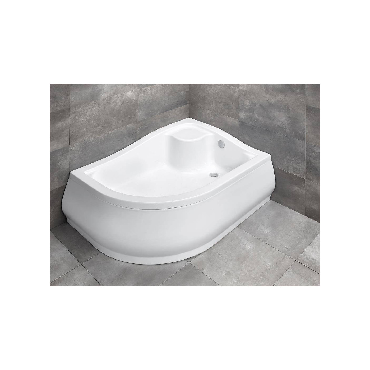 Brodzik Korfu E Lewy Biały 4E81400-03L 100x80 Radaway Brodzik Korfu E Lewy Biały 4E81400-03L 100x80 Radaway