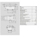 Wanna Do Zabudowy Cayono 170x75 cm 275000010001 Kaldewei Wanna Do Zabudowy Cayono 170x75 cm 275000010001 Kaldewei