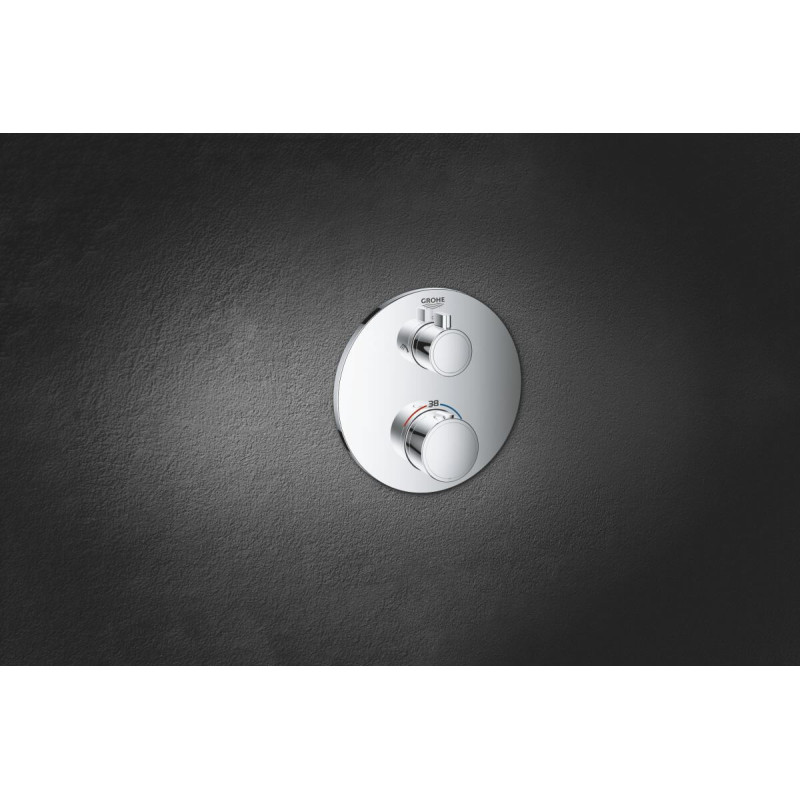 Bateria Prysznicowa Grohtherm Termostatyczna 24076000 Grohe Bateria Prysznicowa Grohtherm Termostatyczna 24076000 Grohe