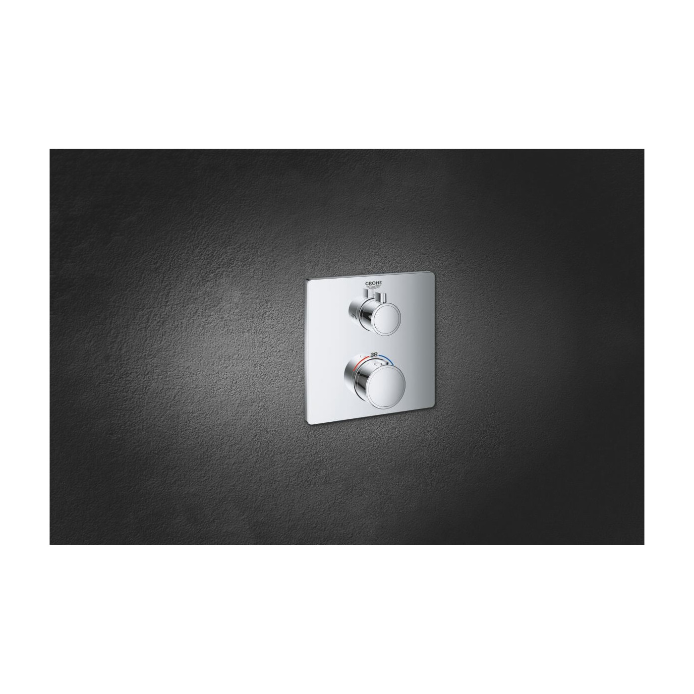 Bateria Prysznicowa Grohtherm Podtynkowa Termostatyczna Chrom 24079000 Grohe Bateria Prysznicowa Grohtherm Podtynkowa Termostatyczna Chrom 24079000 Grohe