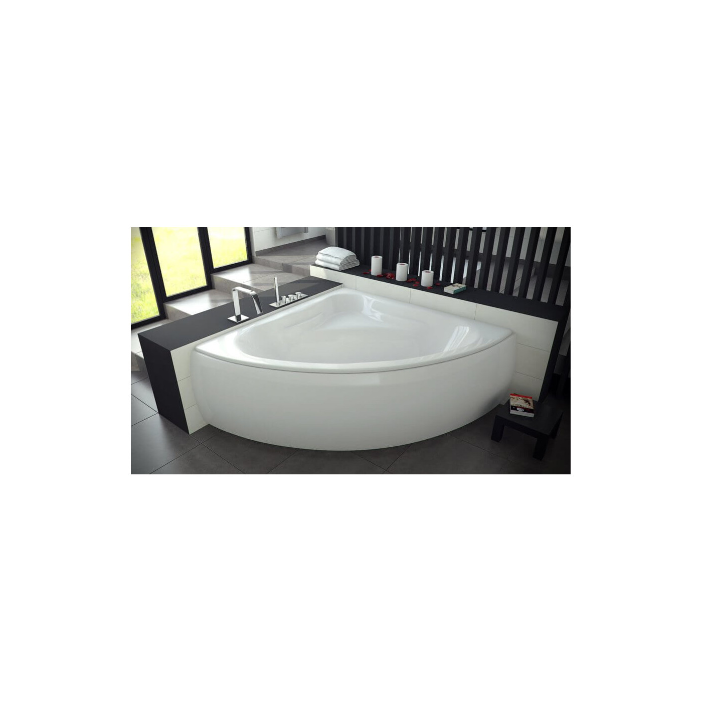 Wanna Symetryczna Mia 130x130 Besco Wanna Symetryczna Mia 130x130 Besco