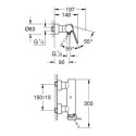Jednouchwytowa Bateria Prysznicowa GROHE Plus 33577003 Grohe Jednouchwytowa Bateria Prysznicowa GROHE Plus 33577003 Grohe