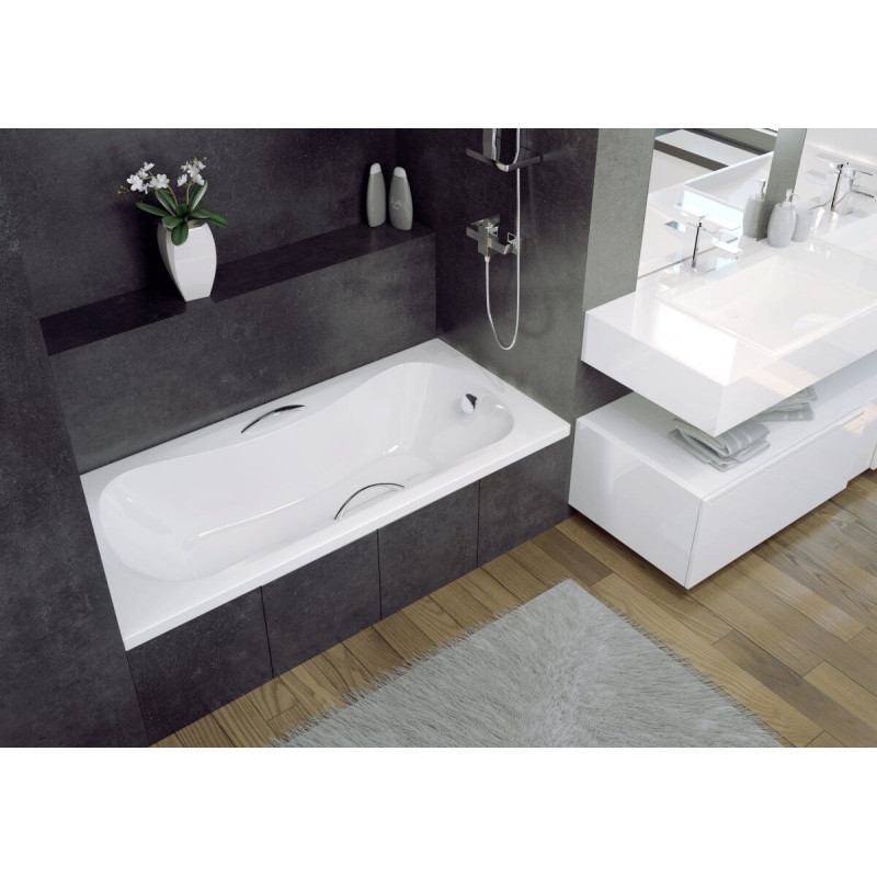 Wanna Do Zabudowy Aria ProSafe 140x70 Besco Wanna Do Zabudowy Aria ProSafe 140x70 Besco