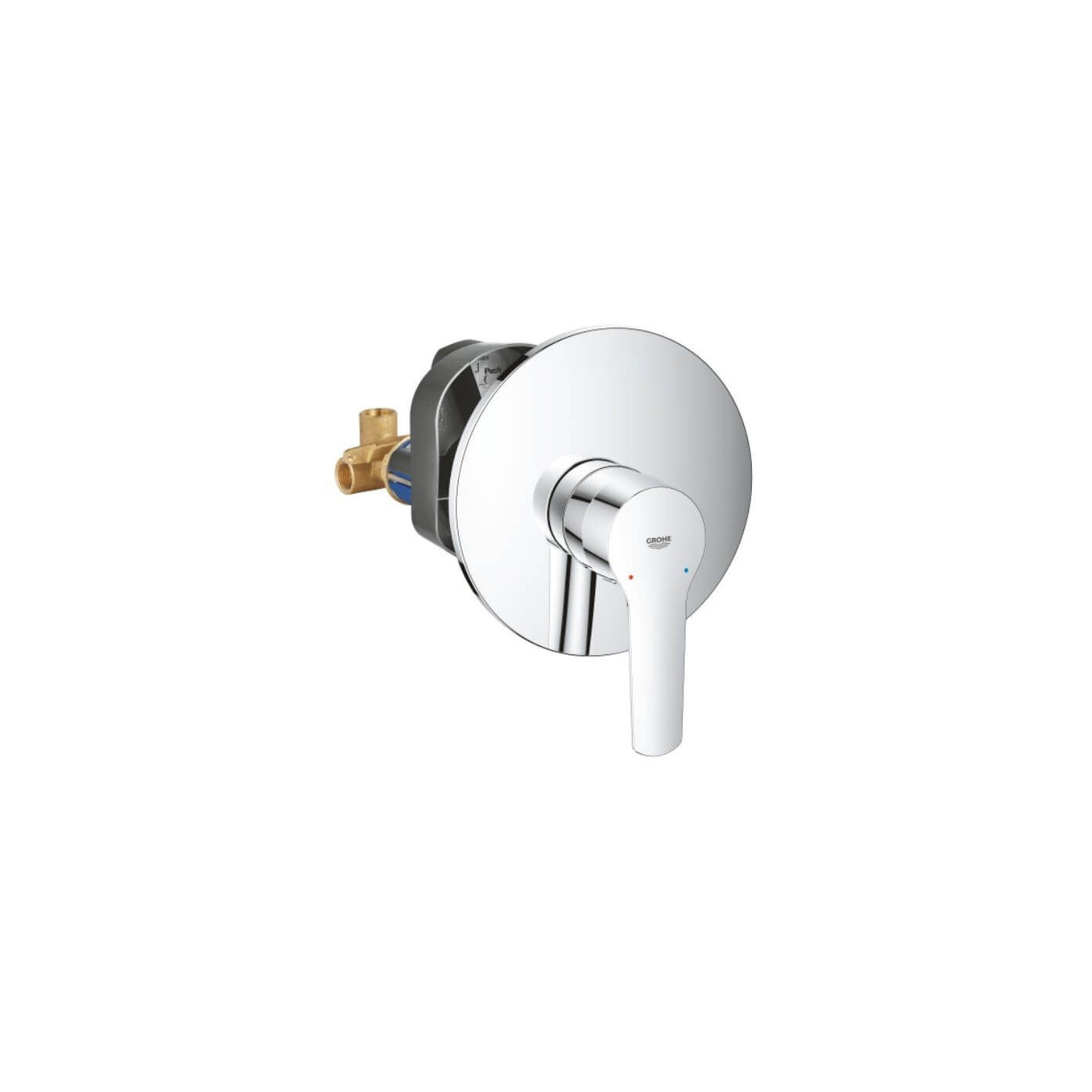 Jednouchwytowa Bateria Prysznicowa Start FastFixation 32590002 Grohe Jednouchwytowa Bateria Prysznicowa Start FastFixation 32590002 Grohe