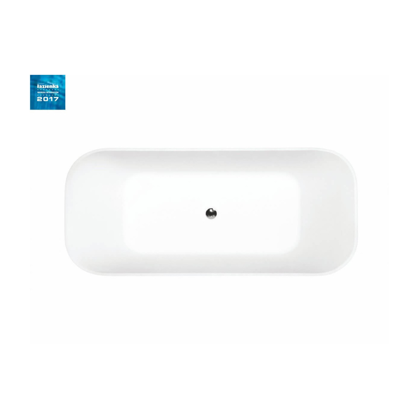Wanna Wolnostojąca Assos 160x70 Besco Wanna Wolnostojąca Assos 160x70 Besco