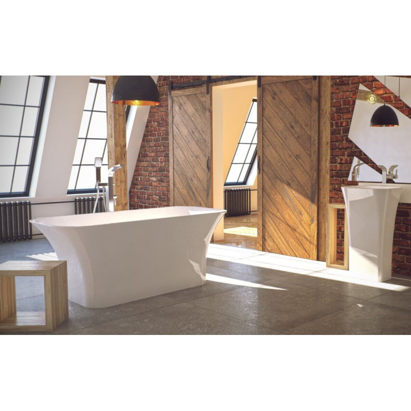 Wanna Wolnostojąca Assos 160x70 Besco Wanna Wolnostojąca Assos 160x70 Besco