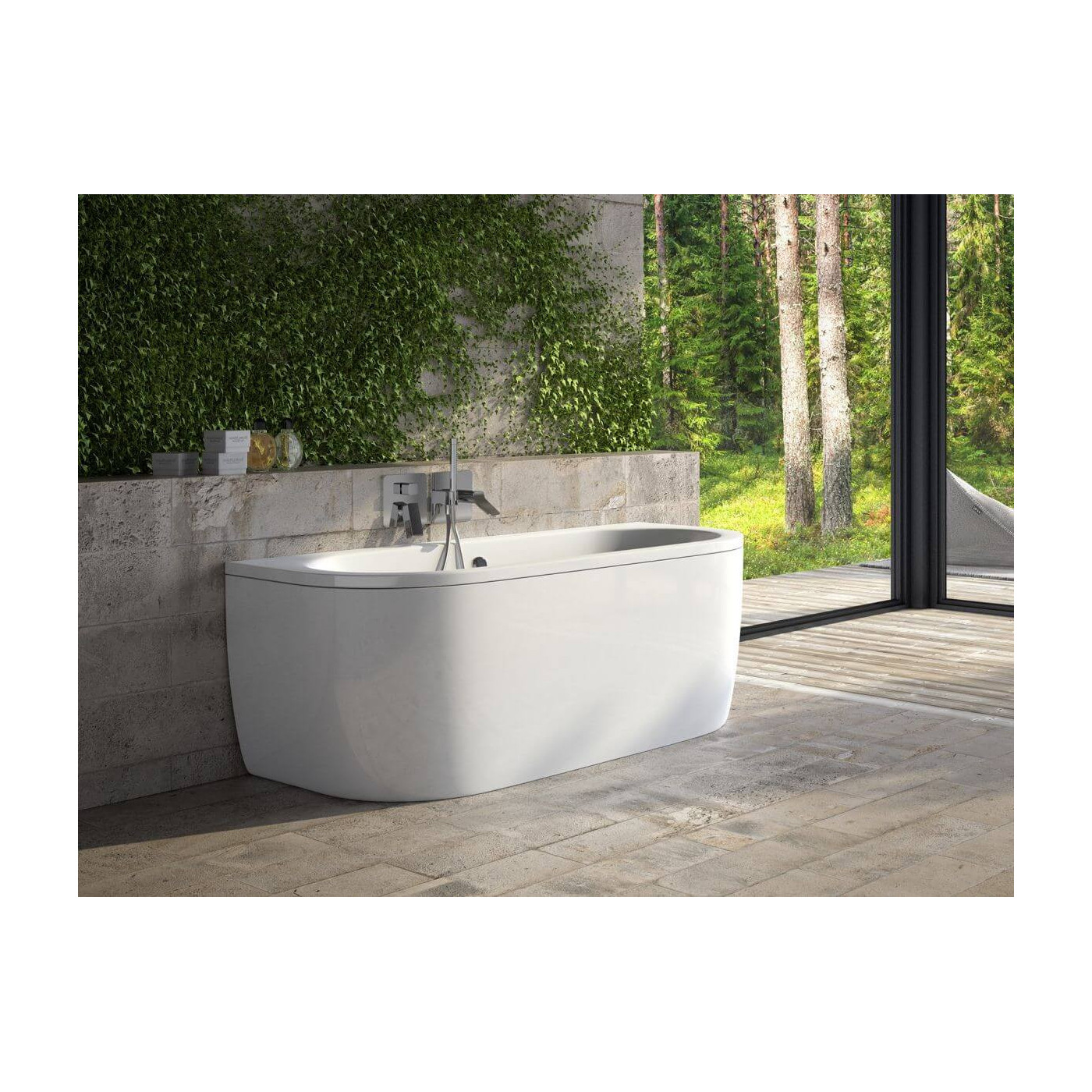 Wanna Wolnostojąca Volya 160x75 Besco Wanna Wolnostojąca Volya 160x75 Besco