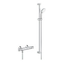 Bateria Prysznicowa Z Termostatem Z Zestawem Prysznicowym Precision Flow FastFixation Chrom 34842000 Grohe Bateria Prysznicowa Z Termostatem Z Zestawem Prysznicowym Precision Flow FastFixation Chrom 34842000 Grohe
