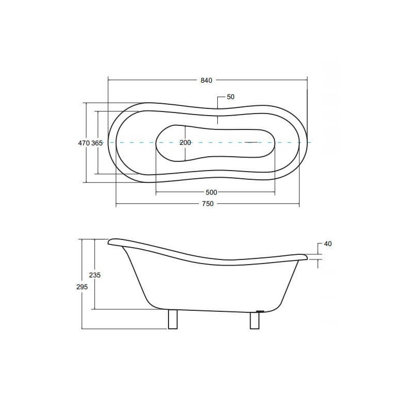 Wanna Wolnostojąca Otylia Baby 85x47 Besco Wanna Wolnostojąca Otylia Baby 85x47 Besco