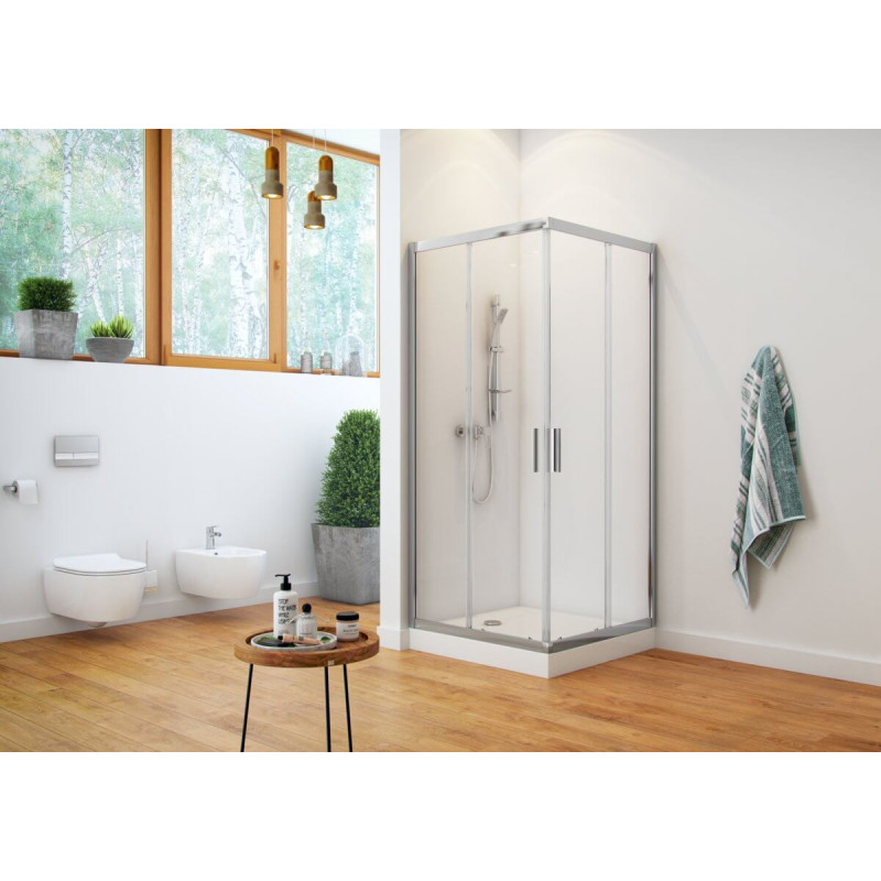 Brodzik Kwadratowy Forma Biały Wysoki BREX.FOR09WHC 90x90 Excellent Brodzik Kwadratowy Forma Biały Wysoki BREX.FOR09WHC 90x90 Excellent