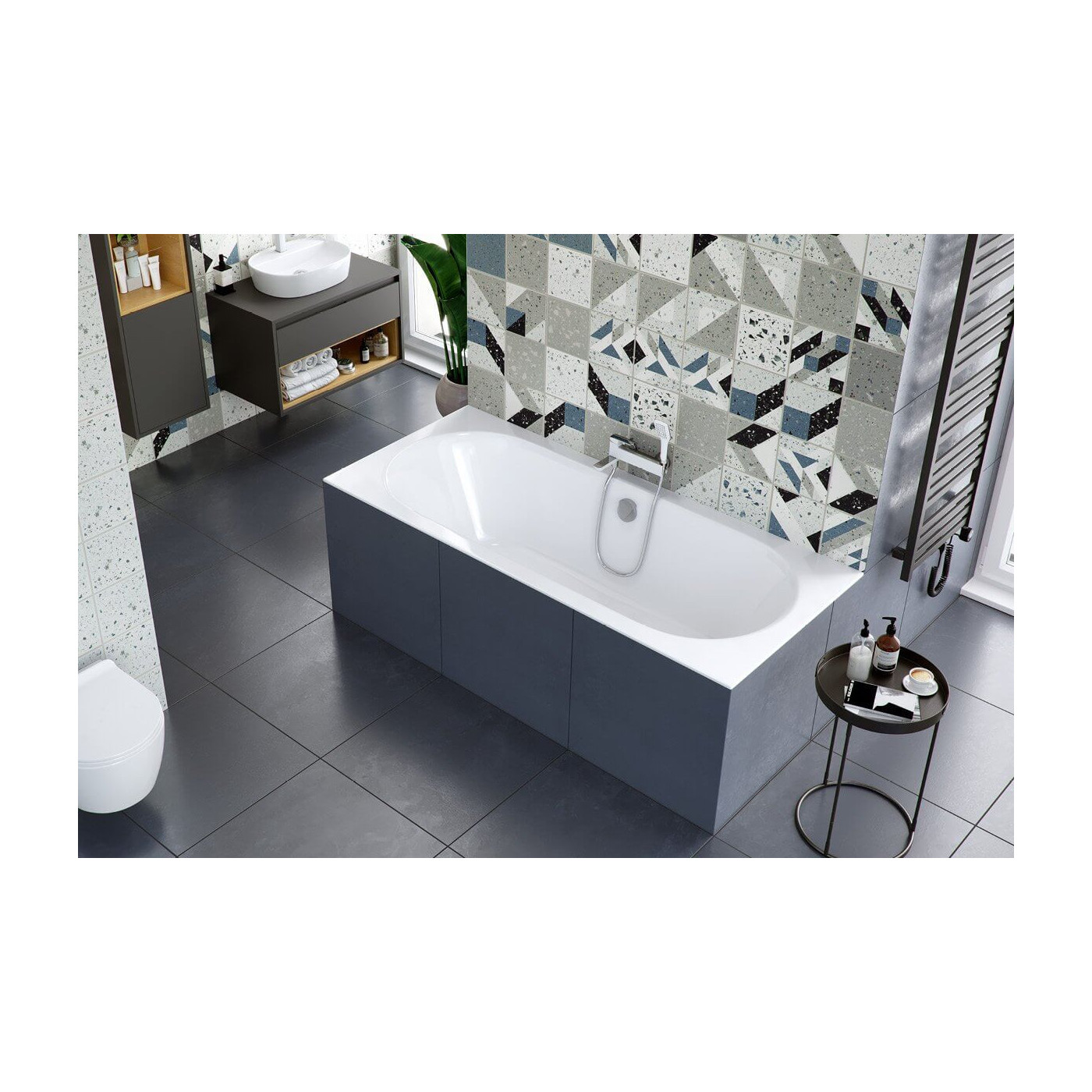 Wanna Do Zabudowy Oceana Slim WAEX.OCE18WHS 179,5x79,5 Excellent Wanna Do Zabudowy Oceana Slim WAEX.OCE18WHS 179,5x79,5 Excellent