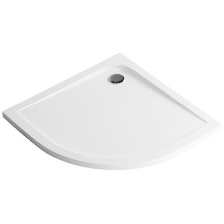 Brodzik Półokrągły Sense Niski BREX.SEN10WHN 100x100 Excellent