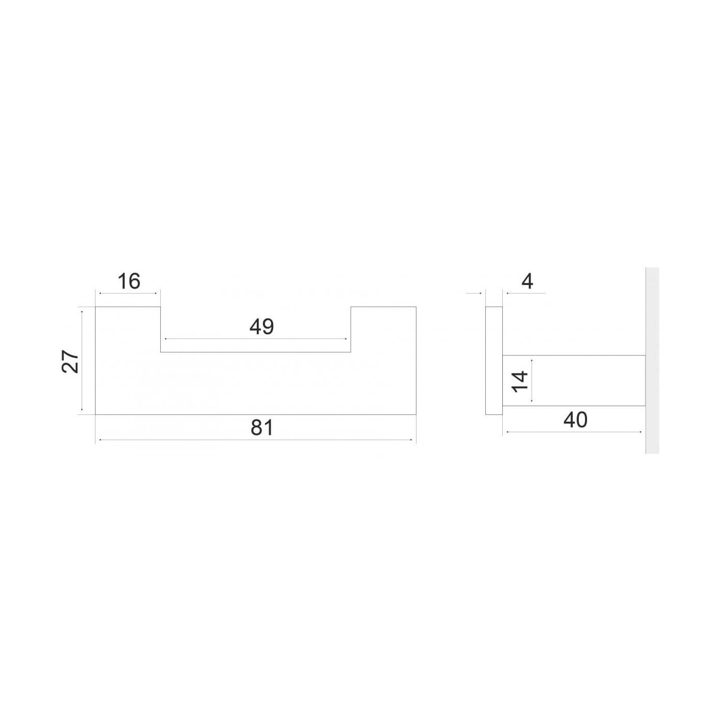 Podwójny Haczyk Riko Czarny DOEX.1602BL Excellent Podwójny Haczyk Riko Czarny DOEX.1602BL Excellent