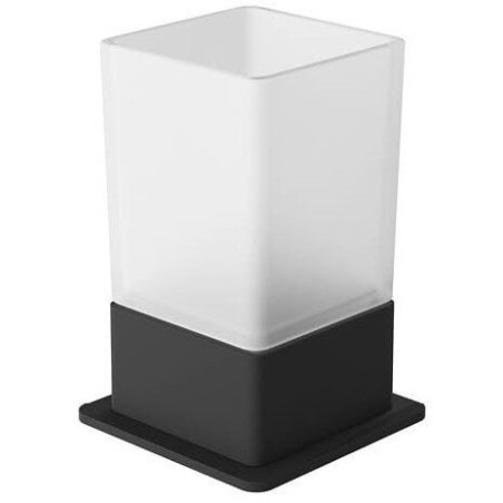 Kubek Szklany Riko Czarny DOEX.1614BL Excellent