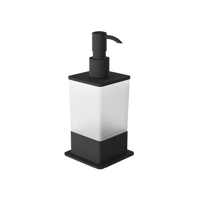 Dozownik Do Mydła Riko Czarny DOEX.1616BL Excellent Dozownik Do Mydła Riko Czarny DOEX.1616BL Excellent