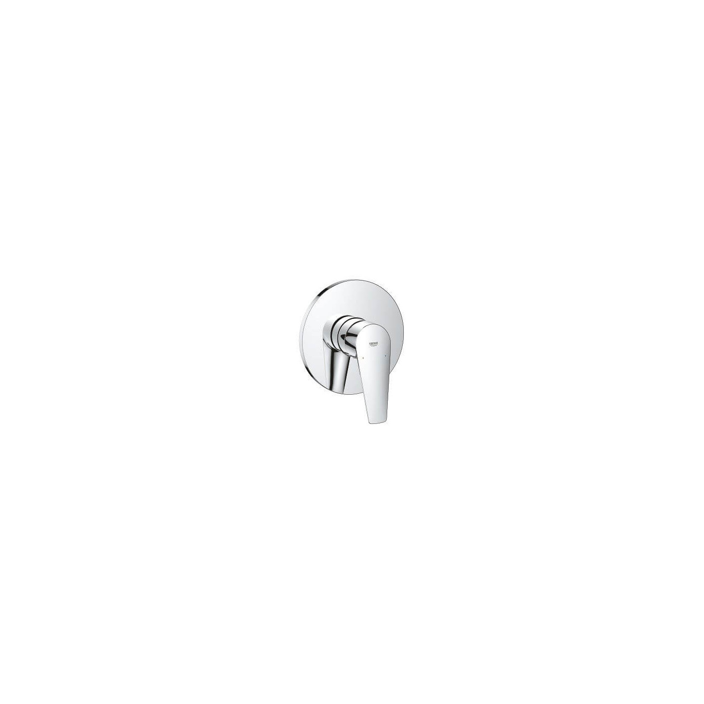 Jednouchwytowa Bateria Prysznicowa BauEdge 24161001 Grohe Jednouchwytowa Bateria Prysznicowa BauEdge 24161001 Grohe