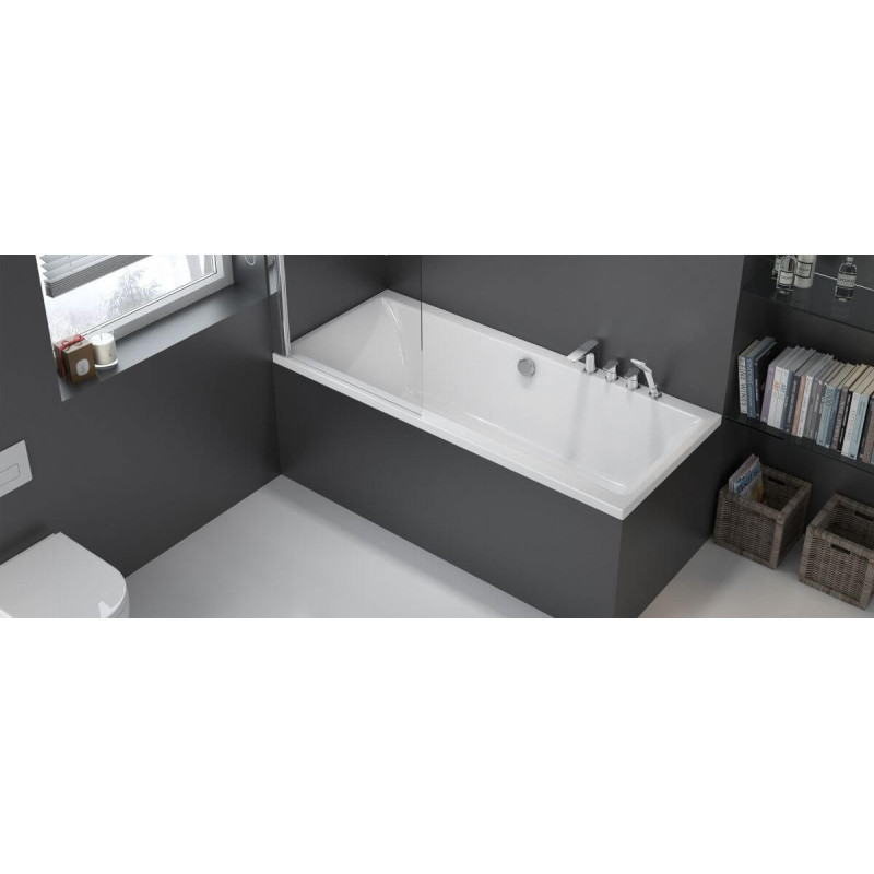 Wanna Do Zabudowy Pryzmat 160x75 WAEX.PRY16WH Excellent Wanna Do Zabudowy Pryzmat 160x75 WAEX.PRY16WH Excellent