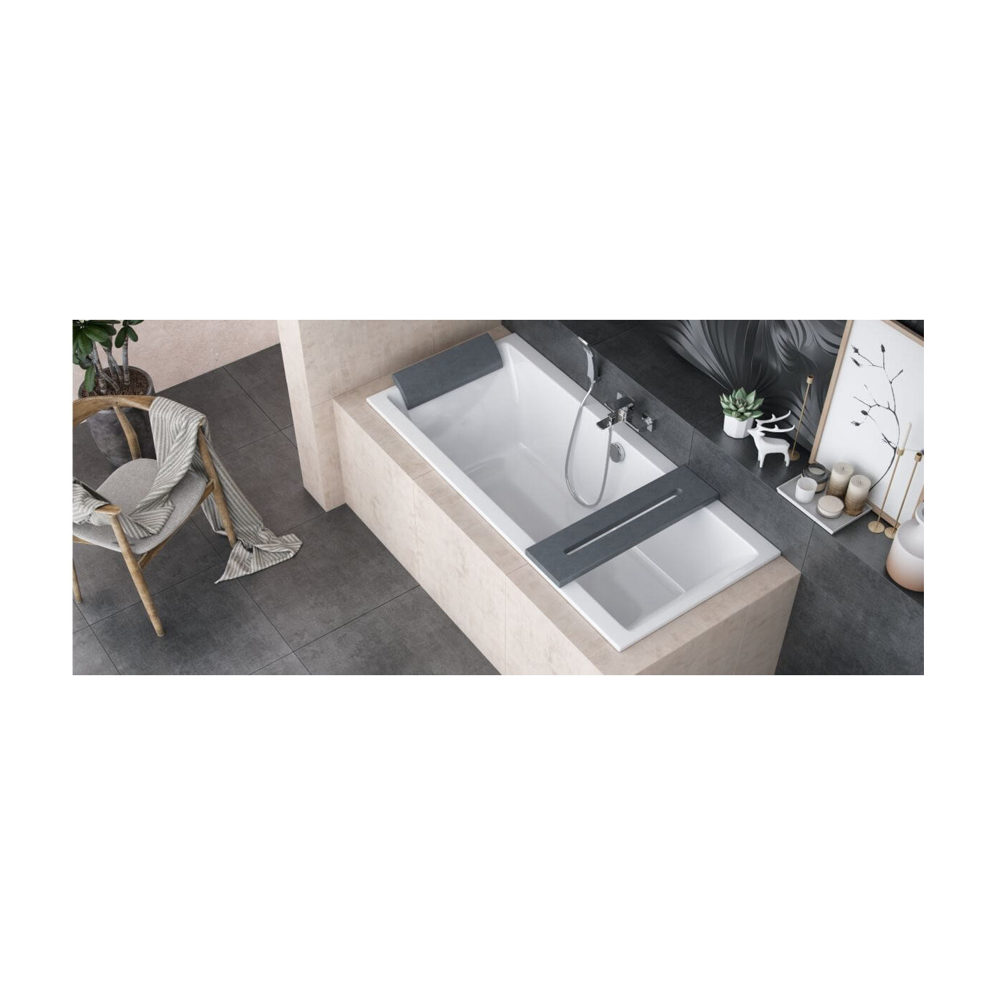 Wanna Do Zabudowy Pryzmat Slim 160X75 WAEX.PRY16WHS Excellent Wanna Do Zabudowy Pryzmat Slim 160X75 WAEX.PRY16WHS Excellent