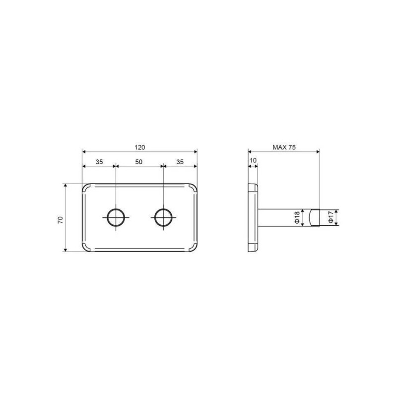 Zestaw Maskujący Volaro Czarny GREX.VO127.BL Excellent Zestaw Maskujący Volaro Czarny GREX.VO127.BL Excellent