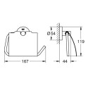 Uchwyt Na Papier Essentials Brushed Cool Sunrise 40367GN1 Grohe Uchwyt Na Papier Essentials Brushed Cool Sunrise 40367GN1 Grohe