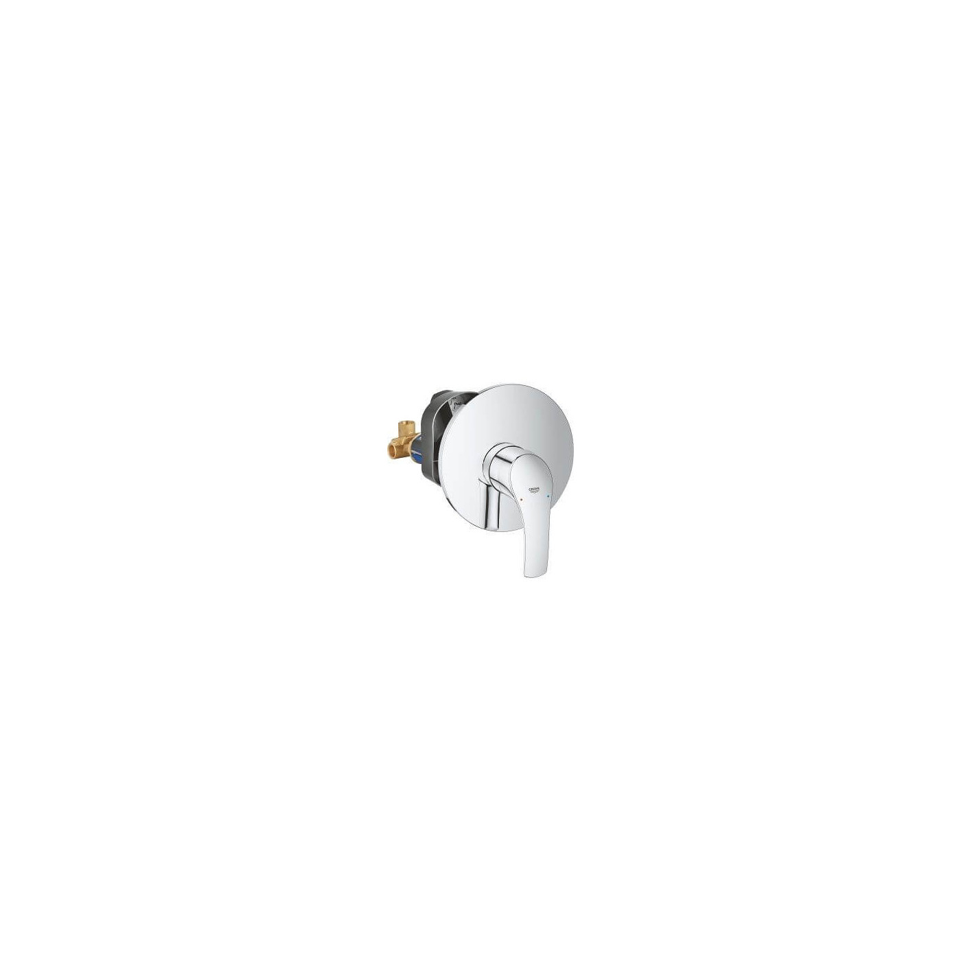Jednouchwytowa Bateria Prysznicowa Z Elementem Podtynkowym Eurosmart 33556002 Grohe Jednouchwytowa Bateria Prysznicowa Z Elementem Podtynkowym Eurosmart 33556002 Grohe