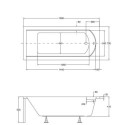 Wanna Shea 160x70 + ST Besco Wanna Shea 160x70 + ST Besco