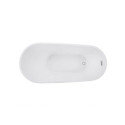 Wanna Wolnostojąca Melody 150 Biała 150x80 Besco Wanna Wolnostojąca Melody 150 Biała 150x80 Besco