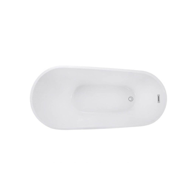 Wanna Wolnostojąca Melody 150 Biała 150x80 Besco Wanna Wolnostojąca Melody 150 Biała 150x80 Besco