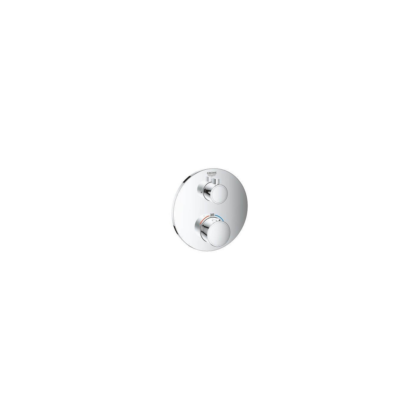 Bateria Termostatyczna Do Obsługi Jednego Wyjścia Wody Grohtherm 24075000 Grohe Bateria Termostatyczna Do Obsługi Jednego Wyjścia Wody Grohtherm 24075000 Grohe