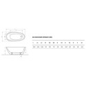 Wanna Wolnostojąca Olia 2.0 WAEX.OLI2.15WH 150x73 Excellent Wanna Wolnostojąca Olia 2.0 WAEX.OLI2.15WH 150x73 Excellent