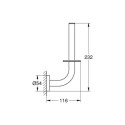 Uchwyt na Papier Essentials Brushed Hard Graphite 40385AL1 Grohe Uchwyt na Papier Essentials Brushed Hard Graphite 40385AL1 Grohe