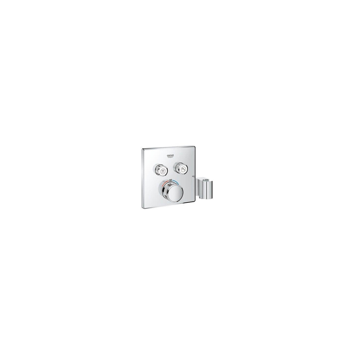 Bateria Termostatyczna Ze Zintegrowanym Przyłączem I Uchwytem Prysznicowym Grohtherm SmartControl 29125000 Grohe Bateria Termostatyczna Ze Zintegrowanym Przyłączem I Uchwytem Prysznicowym Grohtherm SmartControl 29125000 Grohe