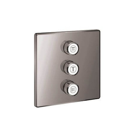 Potrójny Zawór Odcinający Grohtherm SmartControl Hard Graphite 29127A00 Grohe