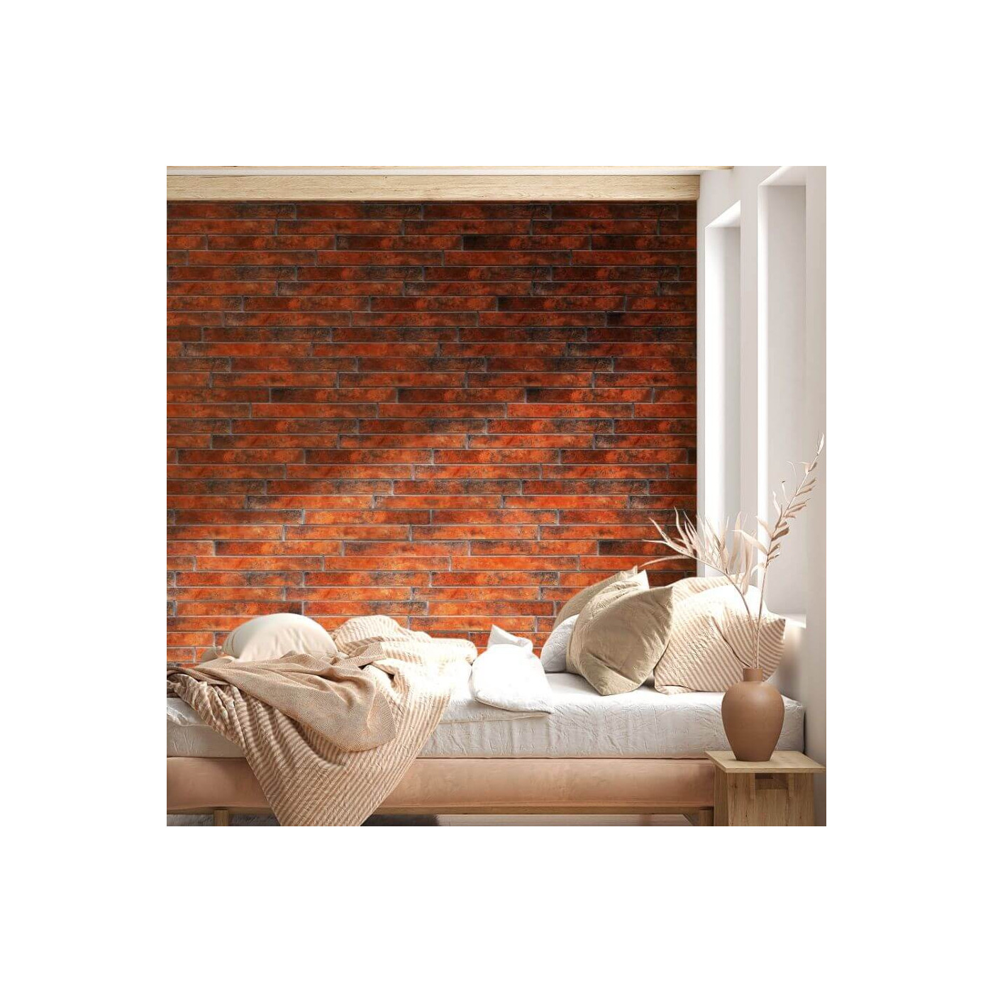 Kamień Dekoracyjny Brick Z Red 54x11,7 Maxstone Kamień Dekoracyjny Brick Z Red 54x11,7 Maxstone