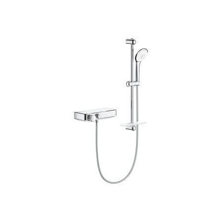 Bateria Prysznicowa Z Termostatem Z Zestawem Prysznicowym Grohtherm SmartControl 34720000 Grohe