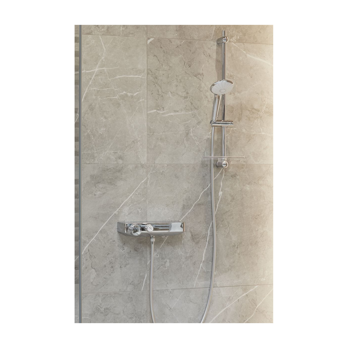 Bateria Prysznicowa Z Termostatem Z Zestawem Prysznicowym Grohtherm SmartControl 34720000 Grohe Bateria Prysznicowa Z Termostatem Z Zestawem Prysznicowym Grohtherm SmartControl 34720000 Grohe