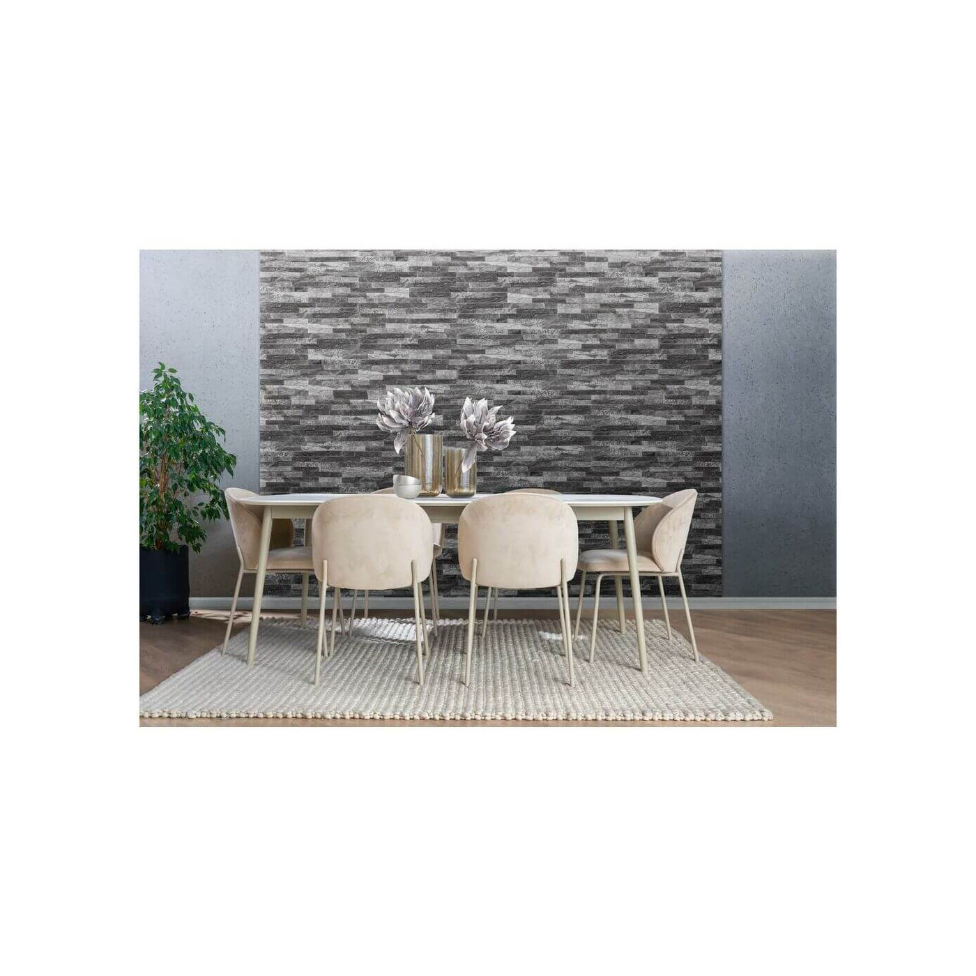 Kamień Elewacyjny Mont Blanc Nero 54x13 Maxstone Kamień Elewacyjny Mont Blanc Nero 54x13 Maxstone