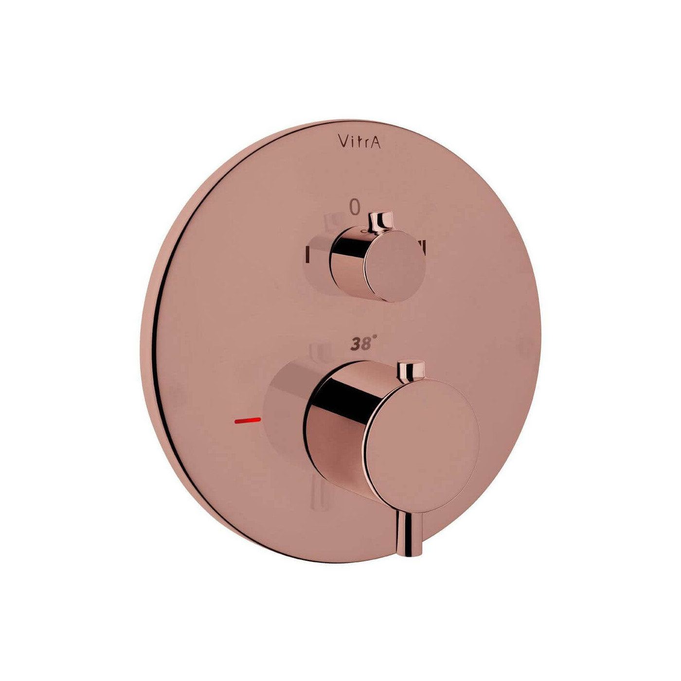 Bateria Origin Wannowo-Prysznicowa z Termostatem Miedź A4267126 Vitra Bateria Origin Wannowo-Prysznicowa z Termostatem Miedź A4267126 Vitra