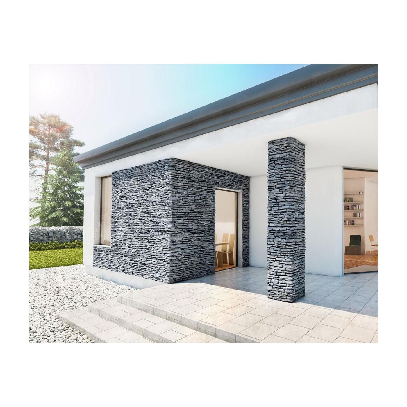 Kamień Dekoracyjny California 2 Grey 55x15 Stegu Kamień Dekoracyjny California 2 Grey 55x15 Stegu