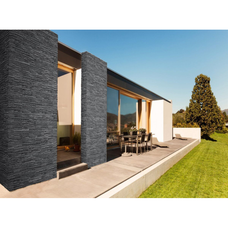 Kamień Dekoracyjny Palermo 2 Graphite 55x14,2 Stegu Kamień Dekoracyjny Palermo 2 Graphite 55x14,2 Stegu