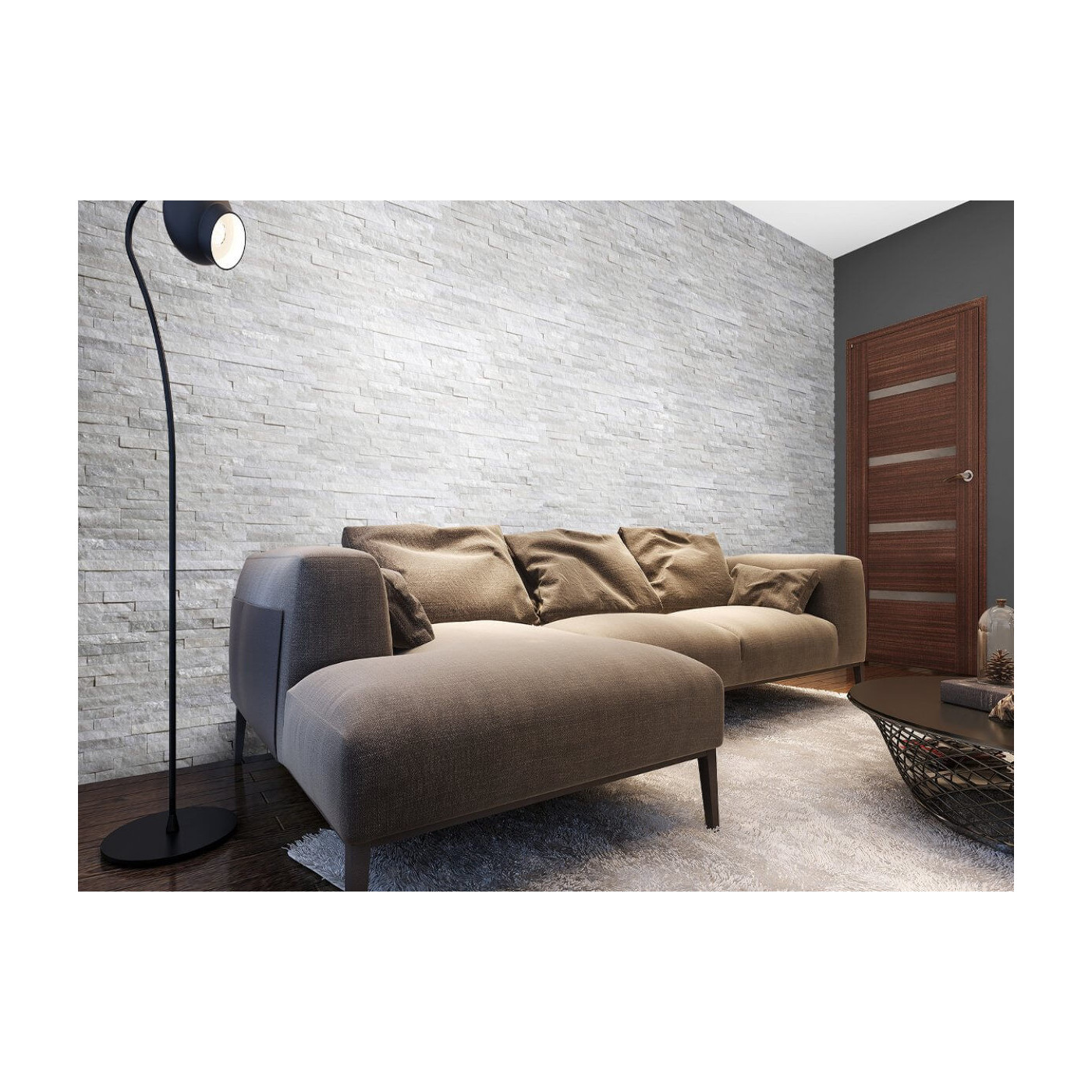 Kamień Naturalny Bianco 36x10 Stegu Kamień Naturalny Bianco 36x10 Stegu