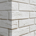 Narożnik Cegłopodobny Z Fugą Boston 2 White 9/20x7,3 cm Stegu Narożnik Cegłopodobny Z Fugą Boston 2 White 9/20x7,3 cm Stegu
