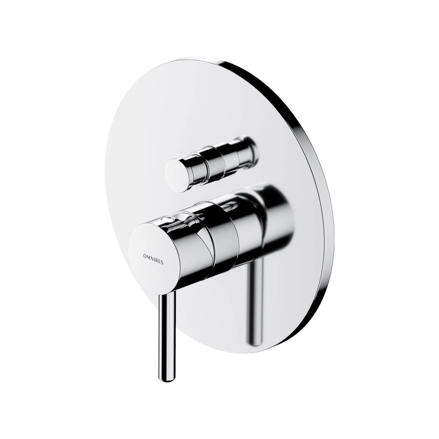 Bateria Prysznicowo-Wannowa Podtynkowa Y Chrom Y1235CR Omnires Bateria Prysznicowo-Wannowa Podtynkowa Y Chrom Y1235CR Omnires