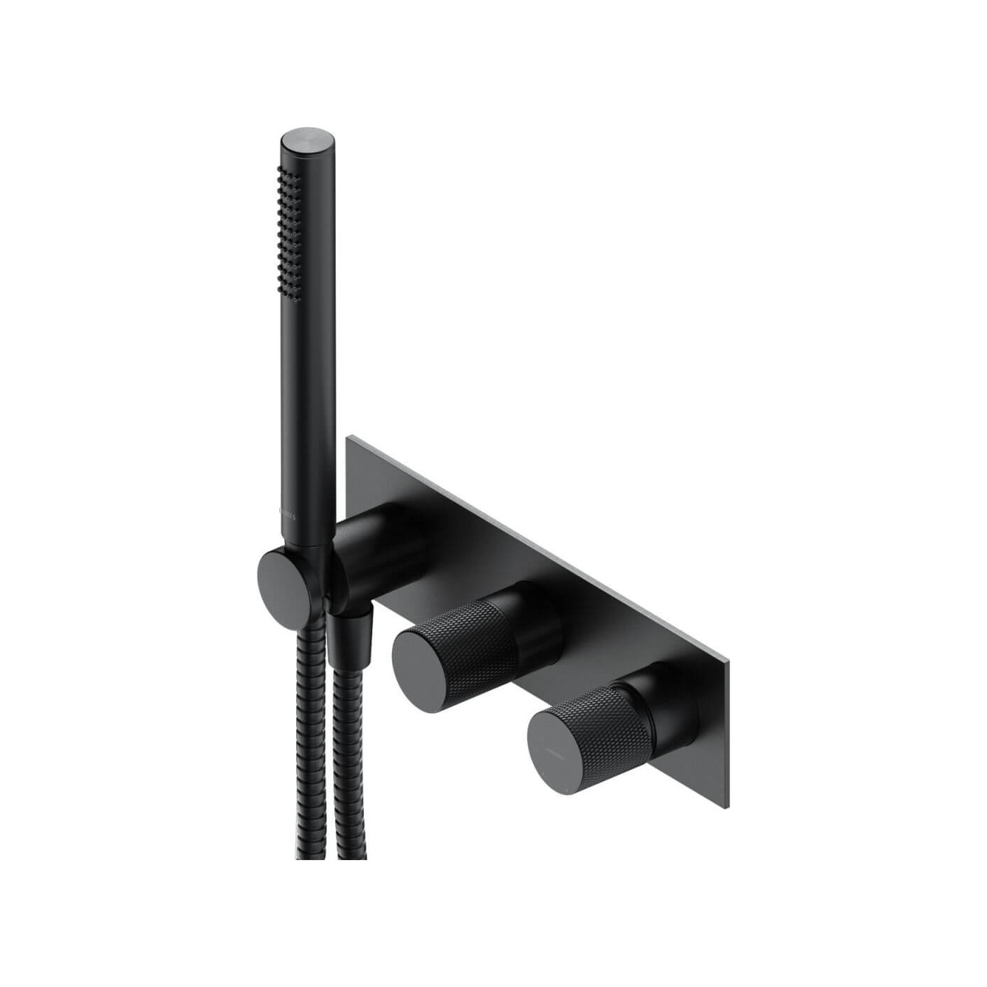 Bateria Prysznicowo-Wannowa Podtynkowa Contour Antracyt CT8035/1AT Omnires Bateria Prysznicowo-Wannowa Podtynkowa Contour Antracyt CT8035/1AT Omnires