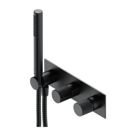 Bateria Prysznicowo-Wannowa Podtynkowa Contour Antracyt CT8035/1AT Omnires