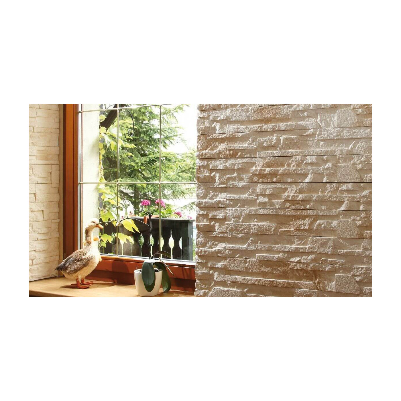 Kamień Dekoracyjny Rimini 1 Cream 51,8x11 Stegu Kamień Dekoracyjny Rimini 1 Cream 51,8x11 Stegu