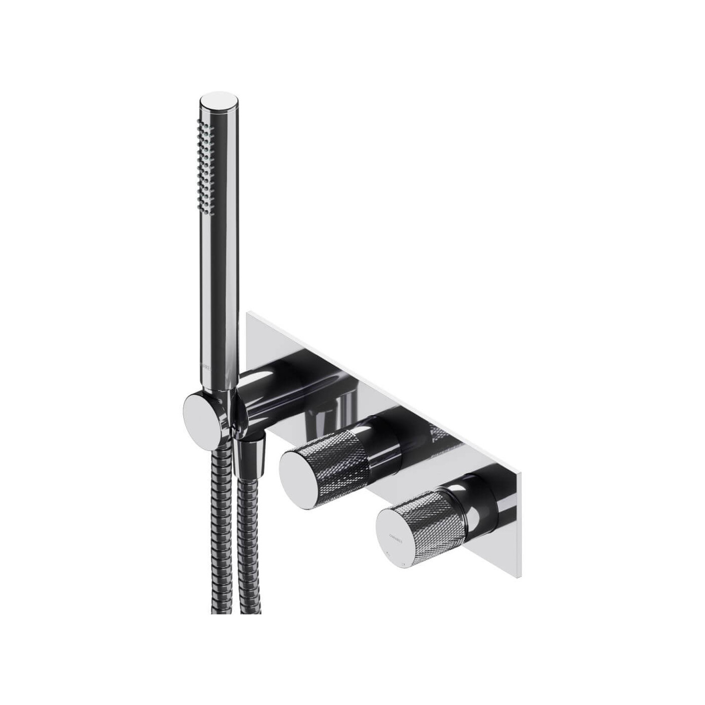 Bateria Prysznicowo-Wannowa Podtynkowa Contour Chrom CT8035/1CR Omnires Bateria Prysznicowo-Wannowa Podtynkowa Contour Chrom CT8035/1CR Omnires