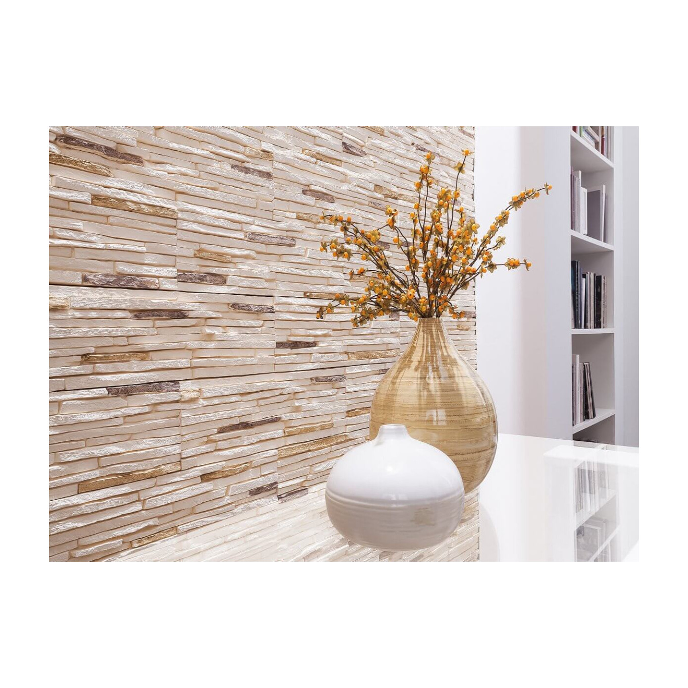 Kamień Dekoracyjny Venezia 1 Cream 51x15,2 Stegu Kamień Dekoracyjny Venezia 1 Cream 51x15,2 Stegu